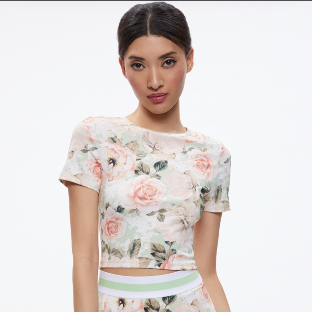 Alice Olivia Floral Print Women's Top